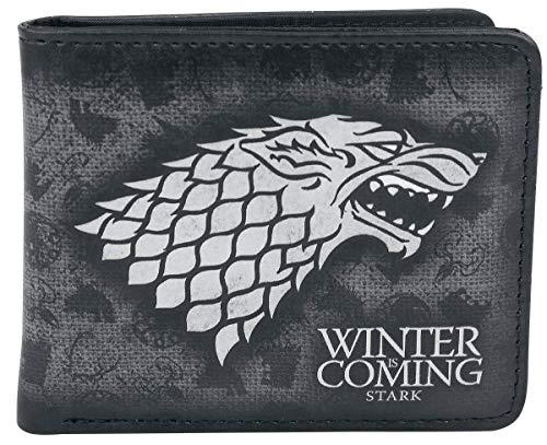 Juego de Tronos abybag166 casa de Stark Winter Is Coming Billetera