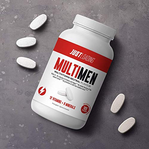 Just Loading - Multimen Multivitamínico Completo para Hombre 120 Tabs