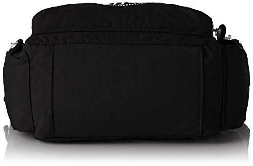 Kipling Gabbie S, Bolsos Bandolera para Mujer, Negro (Lively Black), 29x22x16.5 cm