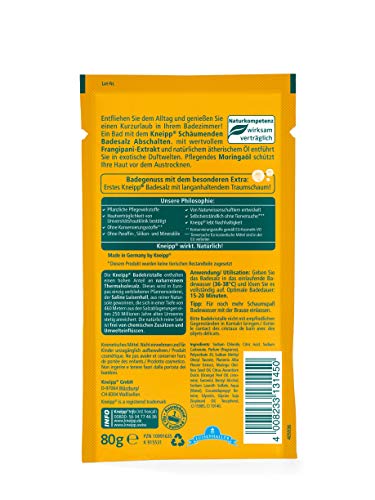 Kneipp efervescente Sales de baño 80g parada