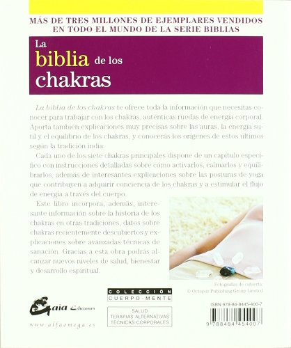 La biblia de los chakras: Guía definitiva para trabajar con los chakras (Biblias)