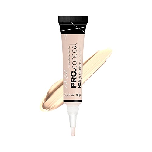 L.A. Girl Cosmetics - PRO Conceal, Corrector de alta definición, almendra, 8 g