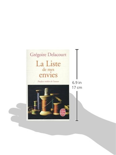 LA LISTE DE MES ENVIES (Littérature)