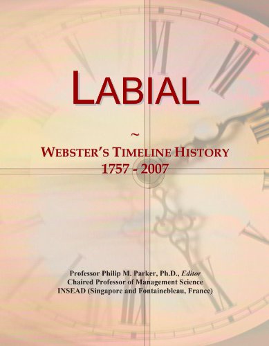 Labial: Webster's Timeline History, 1757 - 2007