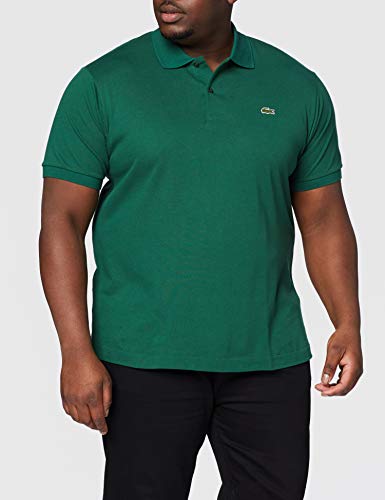 Lacoste L1212 Camiseta Polo, Verde (Vert), L para Hombre