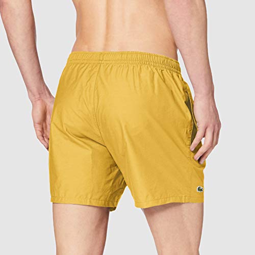 Lacoste Mh7092 Bañador, Amarillo (Physalis/Calanque 79l), Large para Hombre