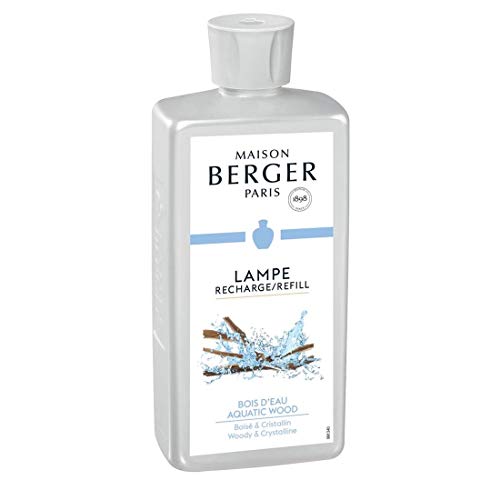 LAMPE BERGER Fragrance Fresh Aquatic Wood Fragancia Fresca, 500 ml