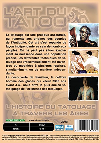 L'art du tatoo, l'histoire du tatouage à travers les âges [Francia] [DVD]