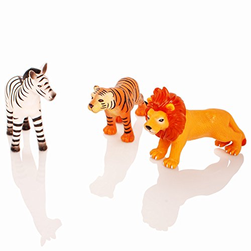 Learning Minds Conjunto de 8 Figuras Jumbo Jungle Animal - 18 Meses +