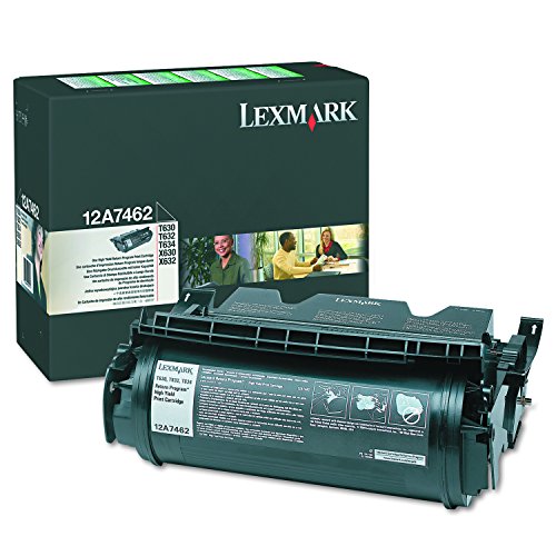 Lexmark 12A7462 - Cartucho tinta, color negro
