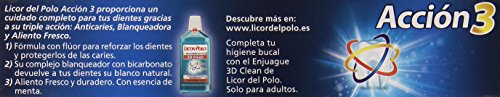 Licor del Polo - Dentífrico Acción 3 - 4uds de 300ml