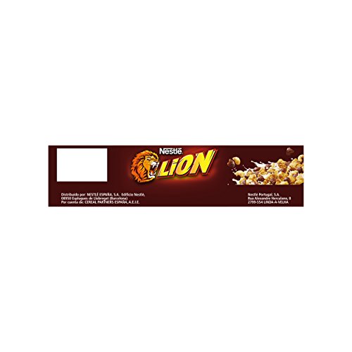 Lion - Cereales con Crema de Caramelo y Chocolate - 4 Paquetes de 400 g