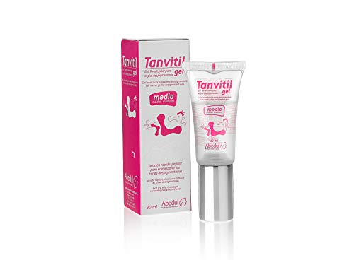 Maquillaje para las Manchas Blancas TANVITIL Gel Suave | 30 ml | Gel Corrector Tonalizador Para Camuflar la Despigmentación en Cara, Manos y Cuerpo