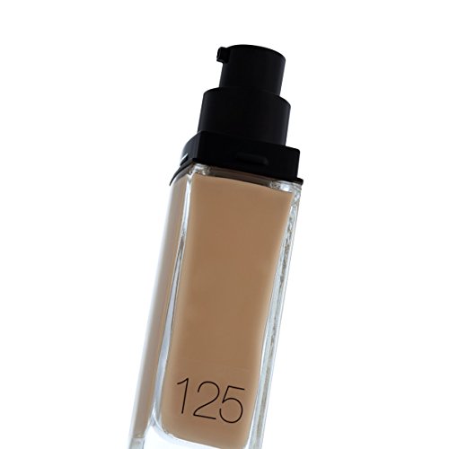 Maybelline Fit Me Foundation 125 Nude Beige 30ml Frasco dispensador Líquido - base de maquillaje (Nude Beige, Piel normal, Frasco dispensador, Líquido, Natural, Francia)