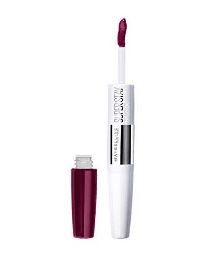 Maybelline New York - Superstay 24H, Pintalabios Mate de Larga Duración, Tono 250 Sugar Plum