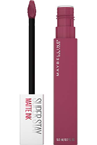 Maybelline New York - Superstay Matte Ink, Pintalabios Mate de Larga Duración, Tono 155 Savant