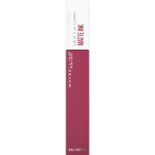 Maybelline New York - Superstay Matte Ink, Pintalabios Mate de Larga Duración, Tono 155 Savant