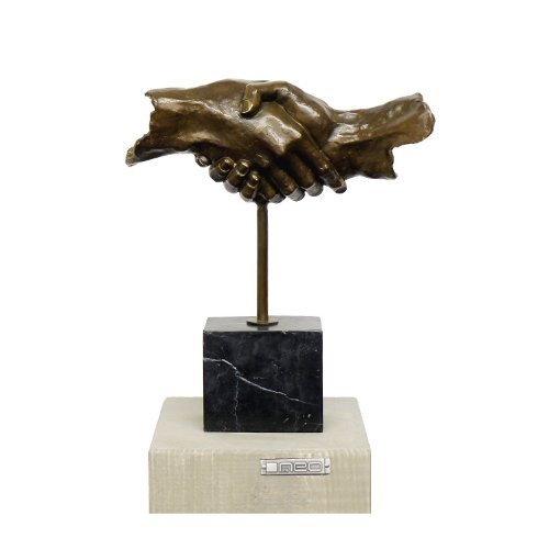 Moderna – Figura de bronce amistad – Hommage A Salvador Dali – Firmada – arte moderno comprar – Esculturas comprar