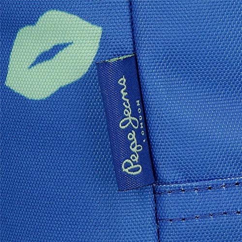 Monedero Pepe Jeans Ruth, Azul, 12x8x2 cm