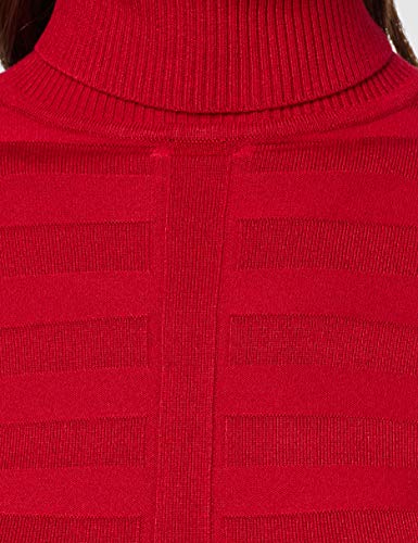 Morgan Robe Tricot Col roulé RMENTO Casual Dress, Rojo (Tango Red Tango Red), X-Small (Talla del Fabricante: TXS) Women's
