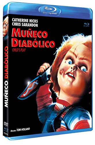 Muñeco Diabolico BD + DVD de Extras + Slip Cover  1988 Child's Play [Blu-ray]