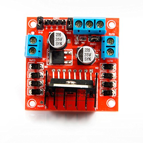 Neuftech L298N Dual H Puente DC de Conductor del Motor de Pasos del Controlador para arduino