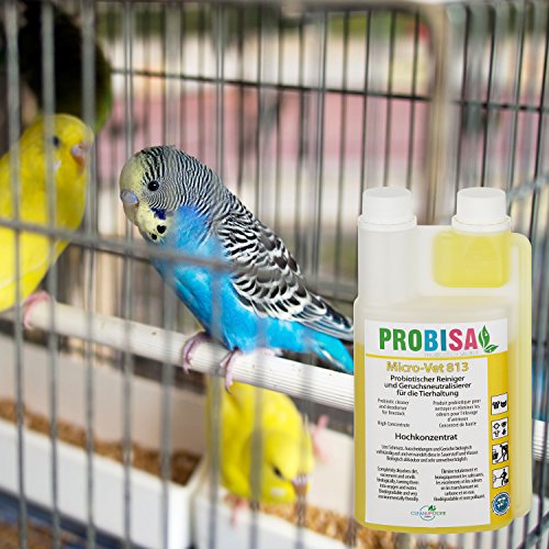 Neutralizadores de olor spray (Probisa Micro-Vet 813) de la orina del gato, perro y los roedores olores - y bio limpiador concentrado 500ml rendimiento 25 litros listos para usar asesino de olor / Removedor de olor