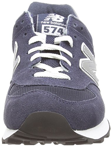 New Balance ML574, Zapatillas Hombre, Azul (Navy/Grey), 37.5 EU