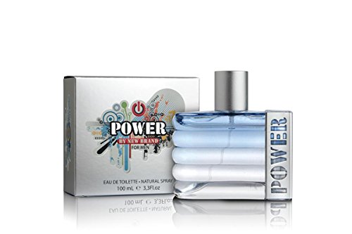 New Brand Power Men 3.4 Oz Eau De Toilette Men Perfume by new brand