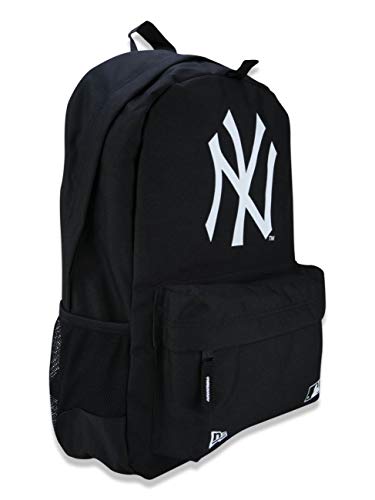 New Era ERA MLB Stadium Bag Mochila, Unisex Adulto, Negro, Talla Única