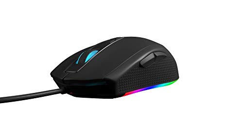 Newskill Helios - Ratón para Gaming con RGB iluminación RGB por Fases y Diferentes Efectos de iluminación a través de un Software Personalizable (Sensor óptico hasta 10000 dpi) Color Negro