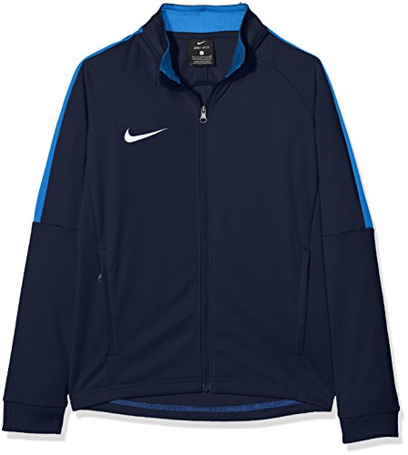 NIKE K Dry Academy18 Football J Chaqueta, Niños, Azul (Obsidian/Royal Blue), L