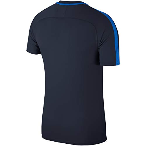 NIKE M NK Dry Acdmy18 Top SS Camiseta de Manga Corta, Hombre, Obsidian/Royal Blue/White, XL