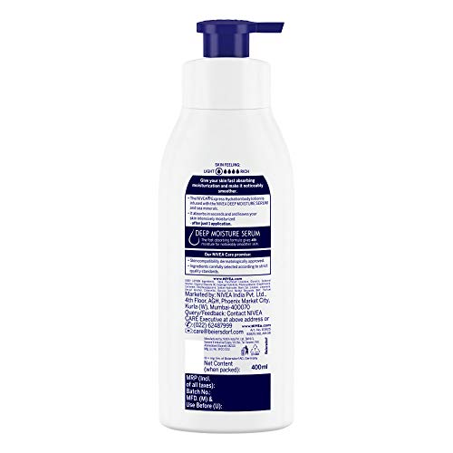 Nivea Body Express loción hidratante, 400 ml