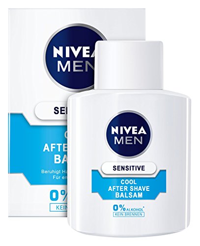 Nivea hombres fresco Sensitive Bálsamo para después del afeitado, Paquete 1er (1 x 100 ml)