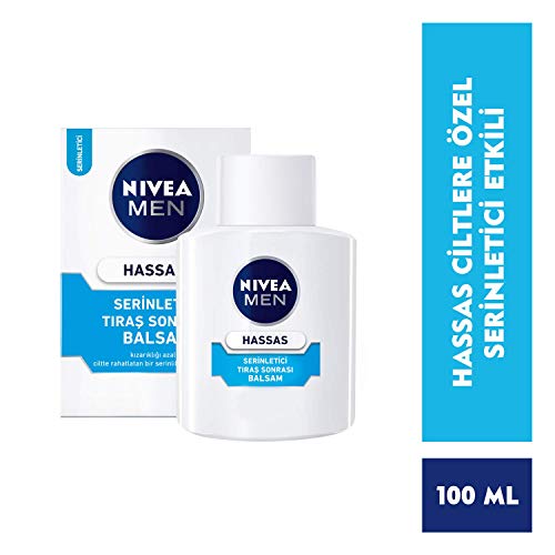 Nivea hombres fresco Sensitive Bálsamo para después del afeitado, Paquete 1er (1 x 100 ml)