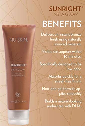 Nu Skin Sunright Insta Glow Gel autobronceador teñido 125 ml #MyInstaGlow