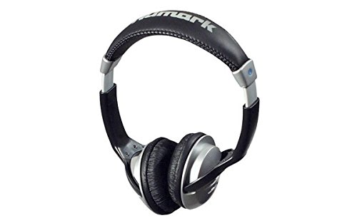 Numark HF125 - Auriculares de DJ Profesionales Ultraportátiles con Cable de 1,8 m, Transductores de 40 mm para Mayor Respuesta y Diseño Cerrado para un Aislamiento Superior