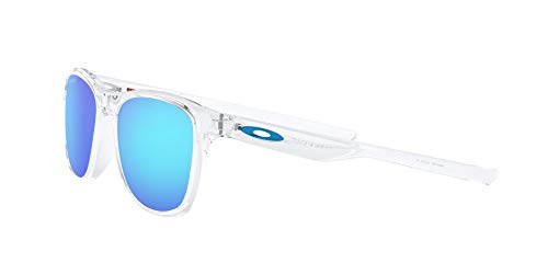 Oakley 0OO9340 Gafas de sol, Polished Clear, 52 para Hombre