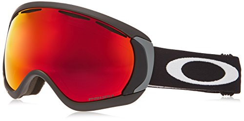 Oakley Canopy Gafas Deportivas, Unisex, Matte Black Fire Lens, 000