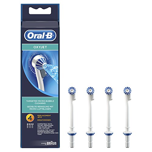 Oral-B Oxyjet Cabezales De Recambio Para Cepillo De Dientes Eléctrico x 4