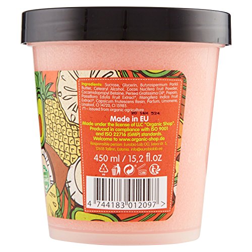 Organic Shop Exfoliante Corporal Modelador Mezcla Tropical - 450 ml