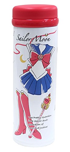 OSK Pretty Guardian Sailor Moon, luz inoxidable botella blanco 350 ml sb-350b