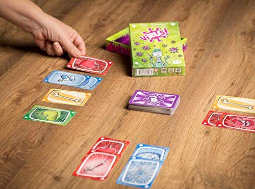 Outletdelocio. Juego de Cartas Virus. El Juego mas contagioso. Edicion Española. +8 años