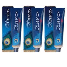 Pack 3x60ml tintes Koleston Perfect Wella nº7/34 rubio medio dorado cobrizo