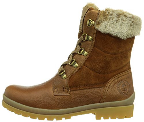 Panama Jack Tuscani, Botas Militar para Mujer, Marrón (Cuero B1), 39 EU