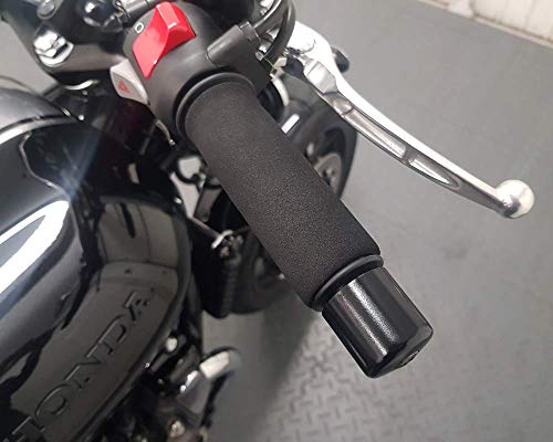 Par Moto Espuma Agarre Cubre Anti Vibración Deslizante - para Todos Tamaño Estándar Agarre