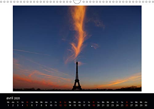 Paris matin et soir (calendrier mural 2020 din a3 horizontal) - photographies artistiques du patrimo (Calvendo Places): Photographies artistiques du ... du jour. (Calendrier mensuel, 14 Pages )