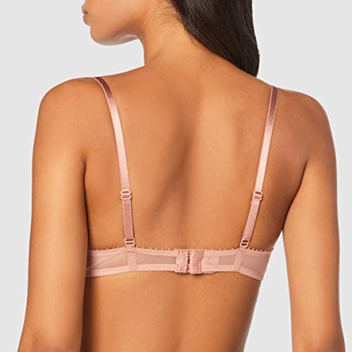 Passionata White Nights Sujetador con Push-up, Rosa (Fond De Teint Db), 90D (Talla del Fabricante: 75D) para Mujer