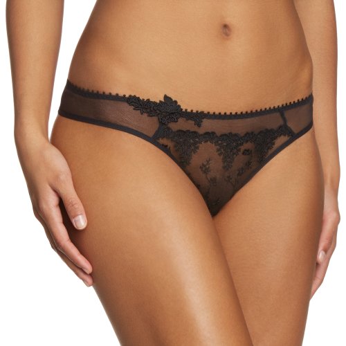 Passionata White Nights Tanga, Negro (Schwarz LK), 40 para Mujer